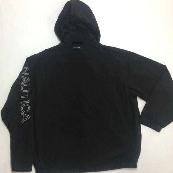 Sold❌ NAUTICA JACKET WINDBREAKER SPELL OUT L - Picture 8 of 8